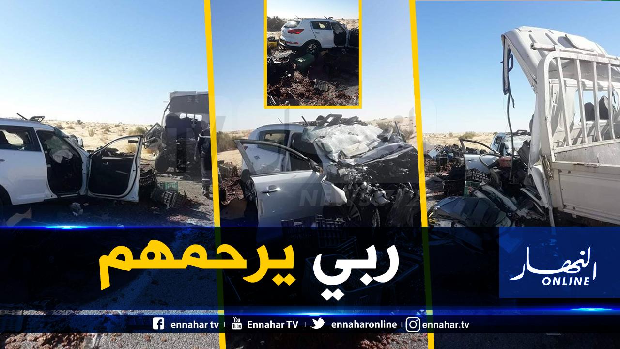 5 وفيات و6 جرحى بعد حادث مرور مروع في الوادي النهار أونلاين 9339